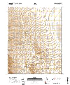 Maturango Peak SE 2018 topographic map thumbnail