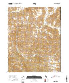 Panoche Pass 2018 topographic map thumbnail
