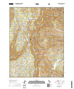 Paradise East 2018 topographic map thumbnail