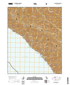 Partington Ridge 2018 topographic map thumbnail