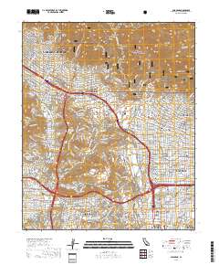 Pasadena 2018 topographic map thumbnail