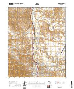 Paso Robles 2018 topographic map thumbnail
