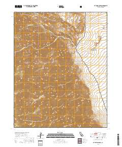 Pat Keyes Canyon 2018 topographic map thumbnail