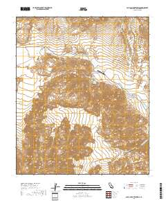 Agua Caliente Springs 2018 topographic map thumbnail