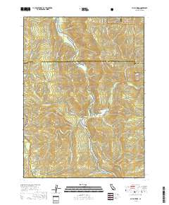 Ah Pah Ridge 2018 topographic map thumbnail