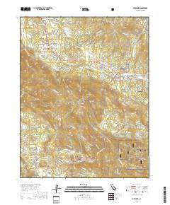 Ahwahnee 2018 topographic map thumbnail