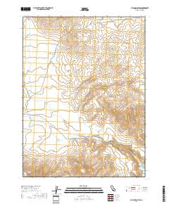 Al Shinn Canyon 2018 topographic map thumbnail