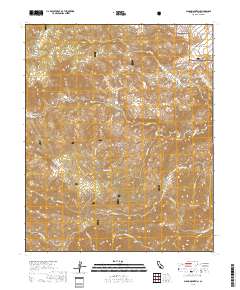 Alamo Mountain 2018 topographic map thumbnail