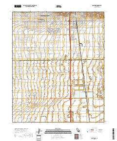 Rosamond 2018 topographic map thumbnail