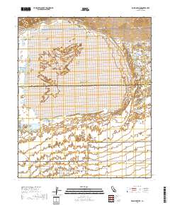 Rosamond Lake 2018 topographic map thumbnail