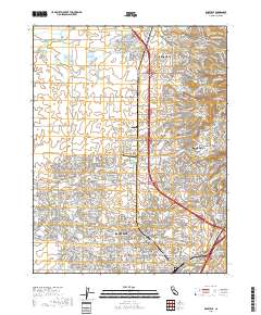 Roseville 2018 topographic map thumbnail