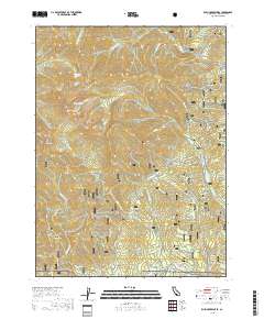 Rush Creek Lakes 2018 topographic map thumbnail