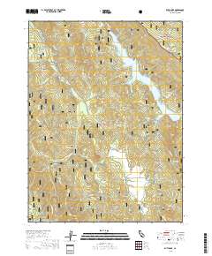 Ruth Lake 2018 topographic map thumbnail