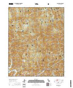 Sacate Ridge 2018 topographic map thumbnail