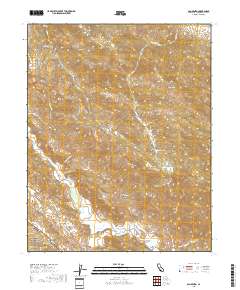 San Benito 2018 topographic map thumbnail