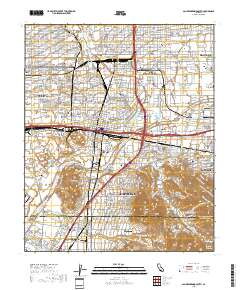 San Bernardino South 2018 topographic map thumbnail