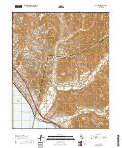 San Clemente 2018 topographic map thumbnail