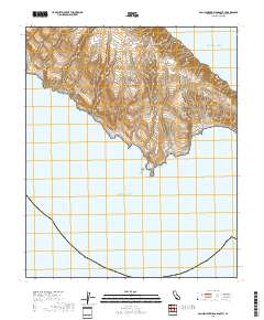 San Clemente Island South 2018 topographic map thumbnail