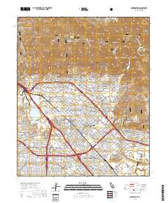 San Fernando 2018 topographic map thumbnail