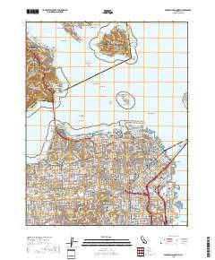 San Francisco North 2018 topographic map thumbnail