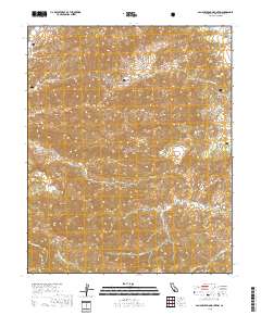 San Guillermo Mountain 2018 topographic map thumbnail