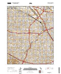 San Jose West 2018 topographic map thumbnail