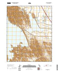 San Luis Dam 2018 topographic map thumbnail