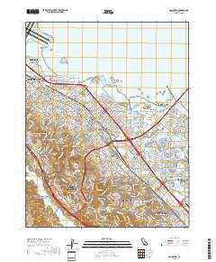 San Mateo 2018 topographic map thumbnail