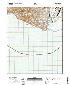San Pedro 2018 topographic map thumbnail