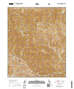 San Rafael Mountain 2018 topographic map thumbnail