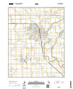 Sanger 2018 topographic map thumbnail