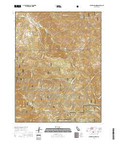 Sanhedrin Mountain 2018 topographic map thumbnail