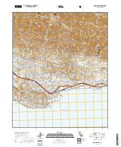Santa Barbara 2018 topographic map thumbnail