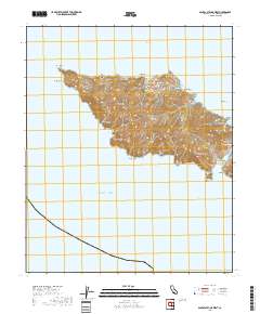 Santa Catalina West 2018 topographic map thumbnail