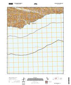 Santa Cruz Island C 2018 topographic map thumbnail