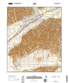 Santa Paula 2018 topographic map thumbnail