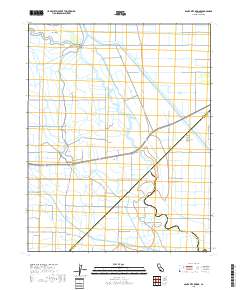 Santa Rita Bridge 2018 topographic map thumbnail