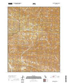 Santa Rita Peak 2018 topographic map thumbnail