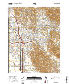 Santa Rosa 2018 topographic map thumbnail