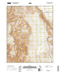 Santa Rosa Flat 2018 topographic map thumbnail