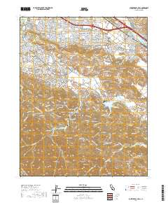 Santa Teresa Hills 2018 topographic map thumbnail