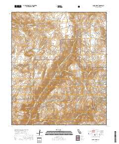 Santa Ysabel 2018 topographic map thumbnail