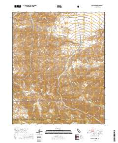 Santiago Creek 2018 topographic map thumbnail