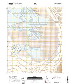 Searles Lake 2018 topographic map thumbnail