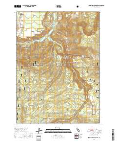 Secret Spring Mountain 2018 topographic map thumbnail