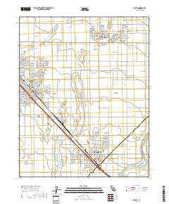 Selma 2018 topographic map thumbnail