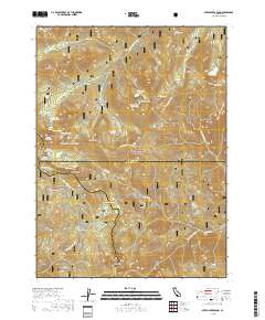 Seven Lakes Basin 2018 topographic map thumbnail