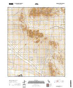 Shadow Mountains 2018 topographic map thumbnail