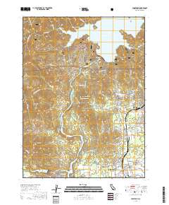 Shasta Dam 2018 topographic map thumbnail