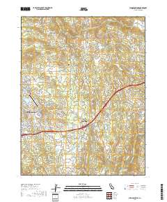 Shingle Springs 2018 topographic map thumbnail